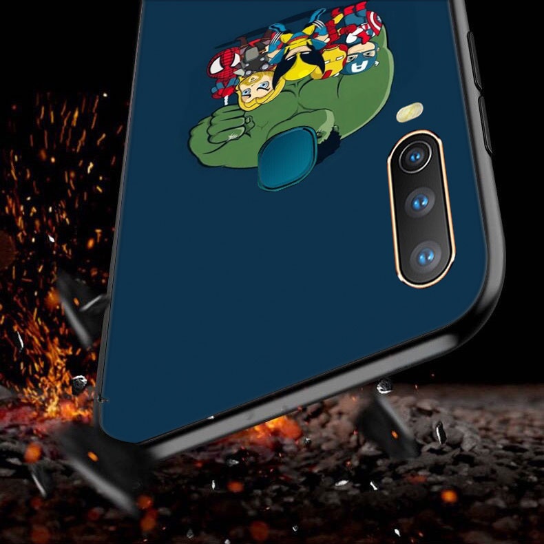 Captain America Marvel phone case For VIVO Y85 Y67 V5s Y66 Y75 Y79 Y89 V5 Plus V5 Lite V9 V11 V15 Pro U3 V7 Plus Cover soft