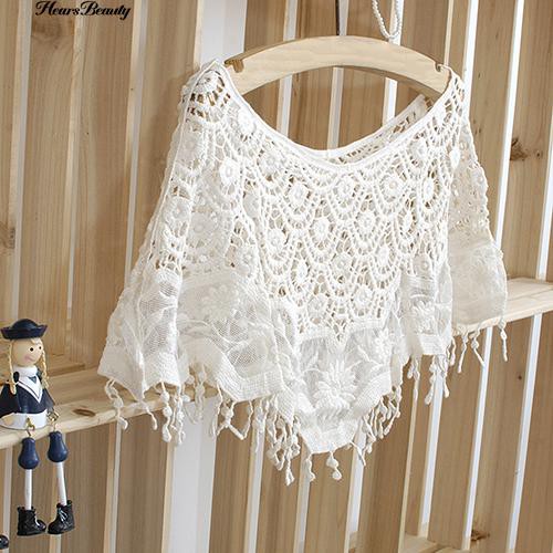 Áo Choàng Phối Ren Phong Cách Quyến Rũ Thanh Lịch Dành Cho Nữ | BigBuy360 - bigbuy360.vn