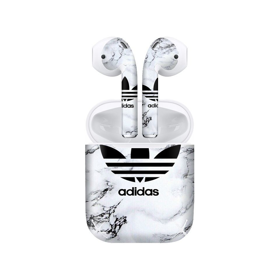 Miếng dán skin cho AirPods in hình Adidas - Das1007 (AirPods ,1 2, Pro, TWS, i12)