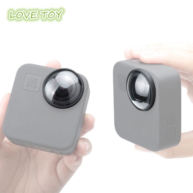Set 2 nắp bảo vệ ống kính máy ảnh Gopro Max tiện lợi