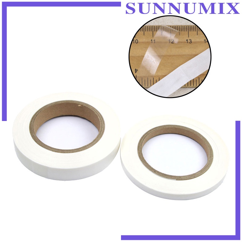 [Sunnimix] Cuộn Băng Keo Hai Mặt Tự Dính Chắc Chắn Không Đường May Viền Quần Áo Jean