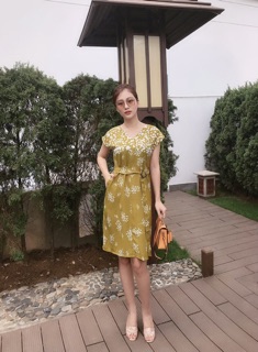Combo Váy lụa dáng suông ninh chi