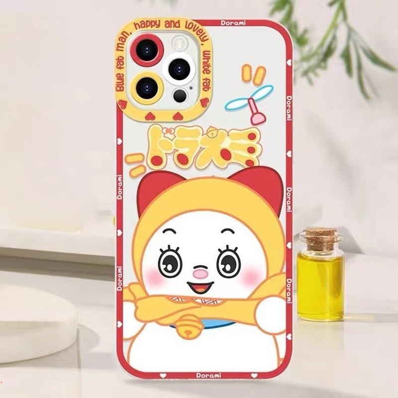 Ốp Điện Thoại Silicon Mềm Trong Suốt In Hình Doraemon Cho Iphone 13 12 11 Pro MAX X XR XS MAX 6 7 8 Plus