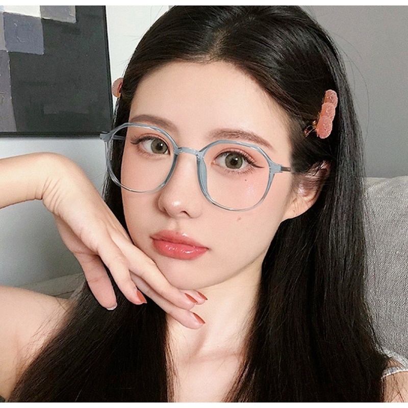 (KIQI-FASHION) COD Kính Vuông Lớn Chống Bức Xạ Thời Trang Hàn Quốc Chất Lượng Cao Cho Nam Nữ