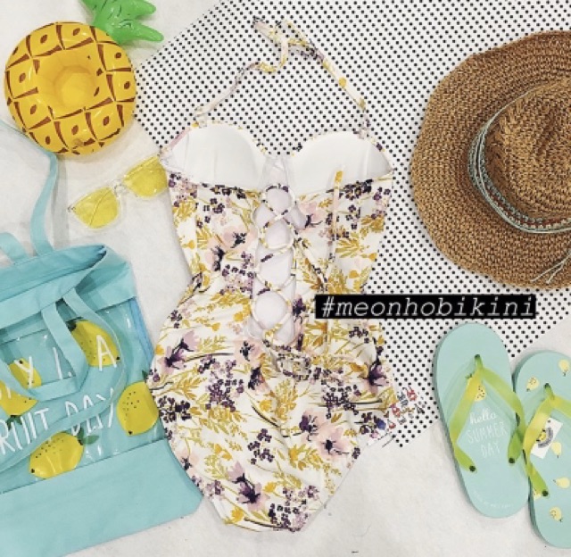 Bikini hoa tím meonhobikini cắt tag | BigBuy360 - bigbuy360.vn
