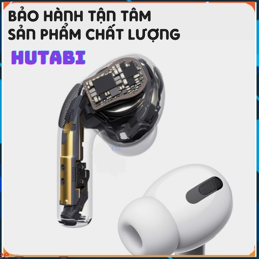 Tai Nghe Bluetooth Inpods Pro Nghe Hay như Tai Nghe Airpods Pro,iphone, i12, i13 ... Hutabi Hungzadung