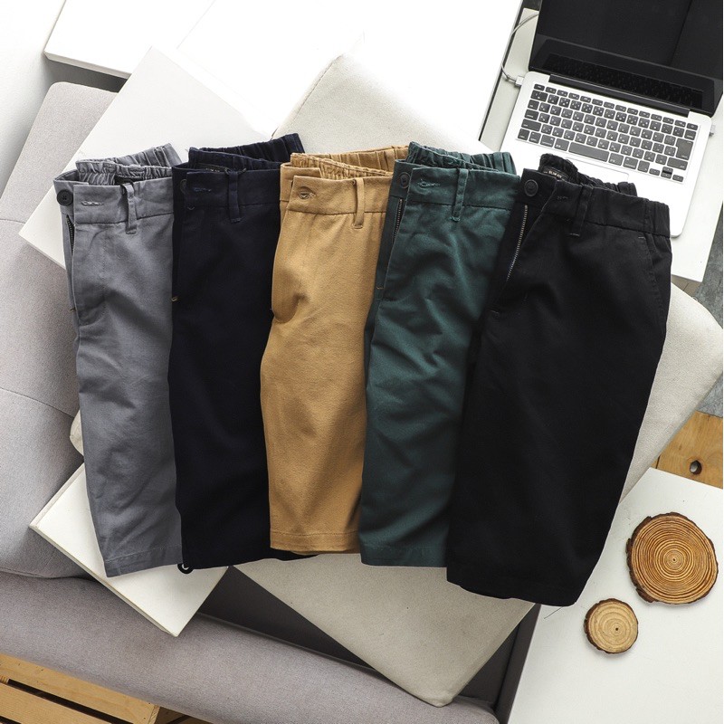 SALE Quần short đùi kaki nam size nhỏ 28-30-32