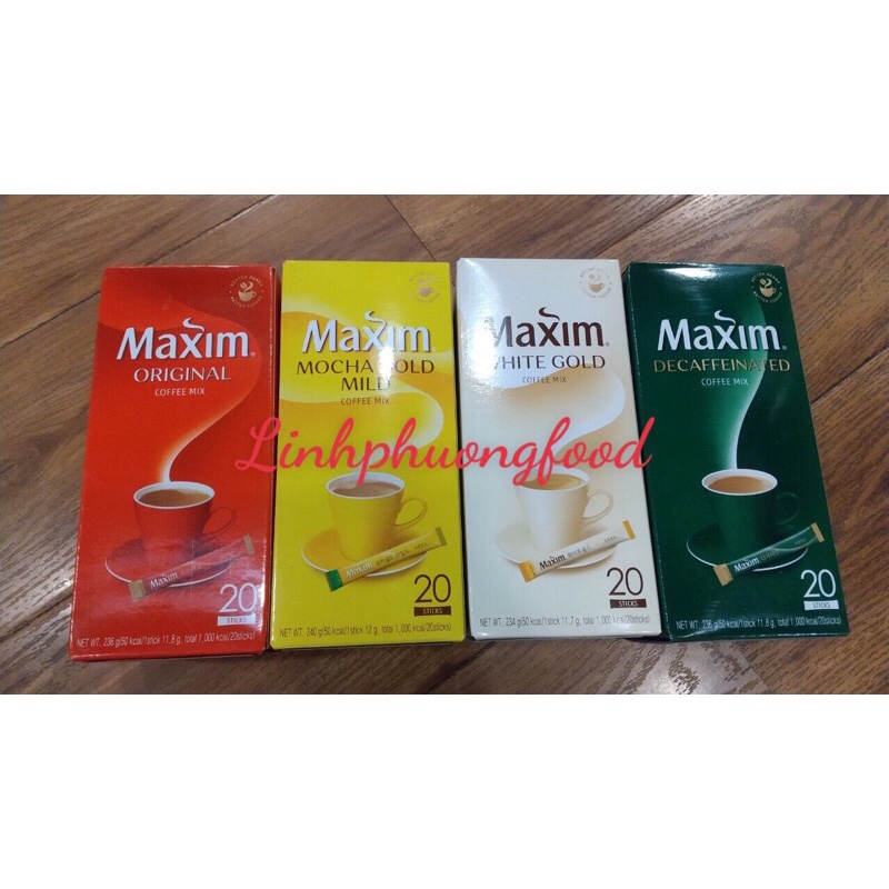 Cà phê Maxim Mocha 12g*20 gói | BigBuy360 - bigbuy360.vn