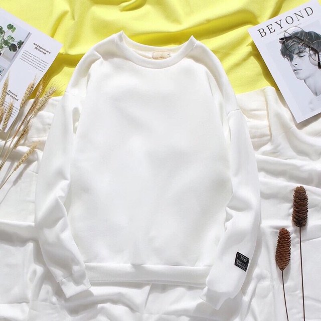 ( Mua 1 tặng 1 phần quà ) KÈM HÌNH THẬT, DÁNG ULZzang, có BIGSIZE ngoại cỡ, Áo sweater PHỐI LOGO TAY | BigBuy360 - bigbuy360.vn