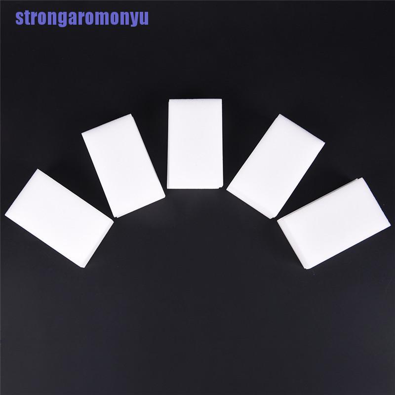 (Hàng Mới Về) Bộ 10 / 50 Miếng Bọt Biển Nano Ma Thuật Đa Chức Năng Giúp Tẩy Sạch Hiệu Quả