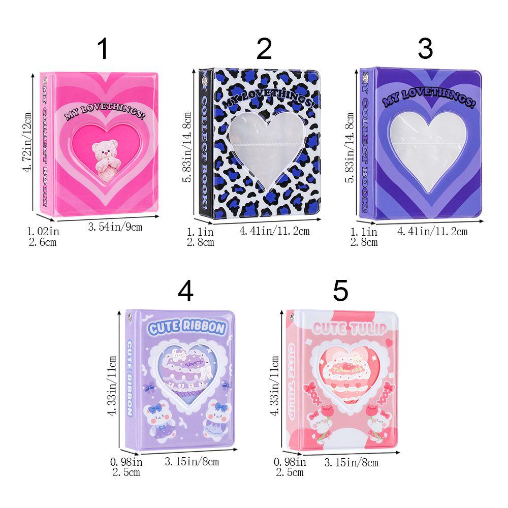 ❈Borage❈ Giá Đỡ Album Ảnh Mini Hình Trái Tim Đáng Yêu