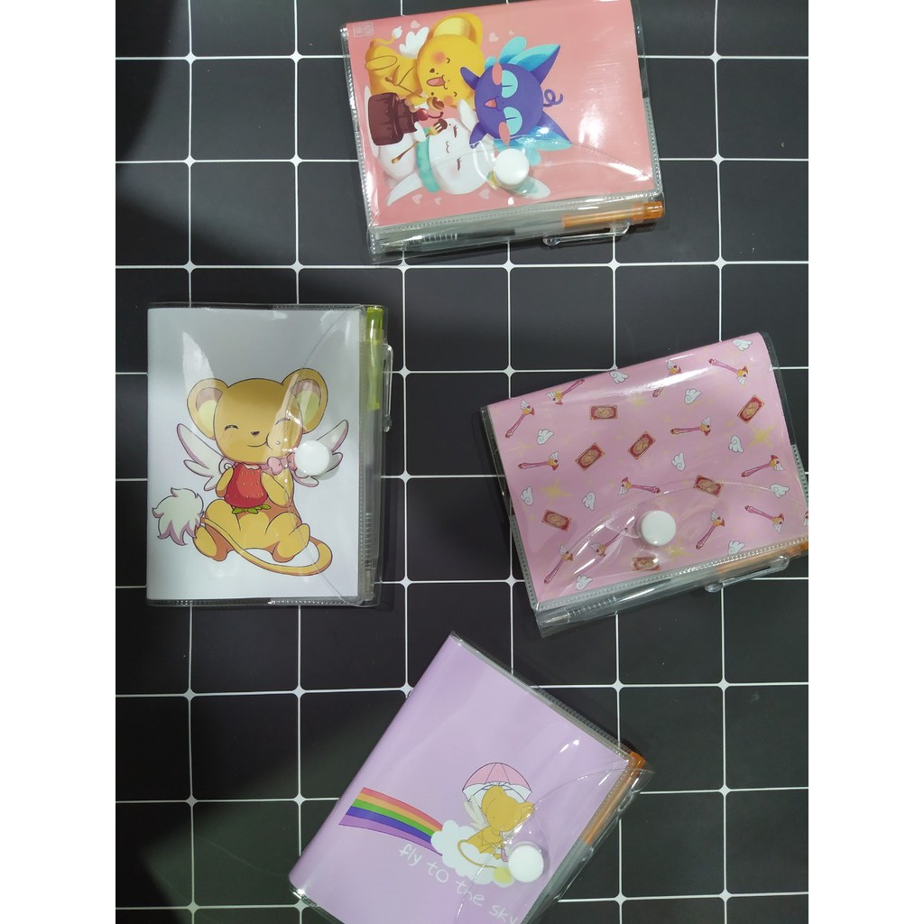 sổ kèm bút thỏ kuromi kero SB22 sổ kèm bút hoạt hình cute dễ thương