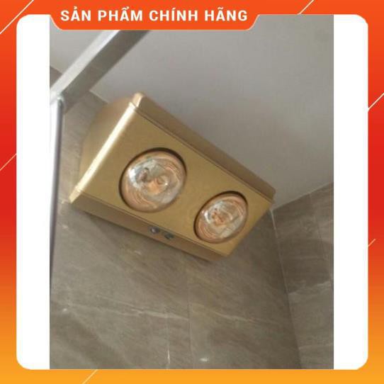 [Hỏa tốc 1 giờ] [FREESHIP] [HÀNG CHÍNH HÃNG - RẺ VÔ ĐỊCH] Đèn sưởi 2 bóng Heizen HE-2B - Hàng cao cấp chính hãng Huy Anh