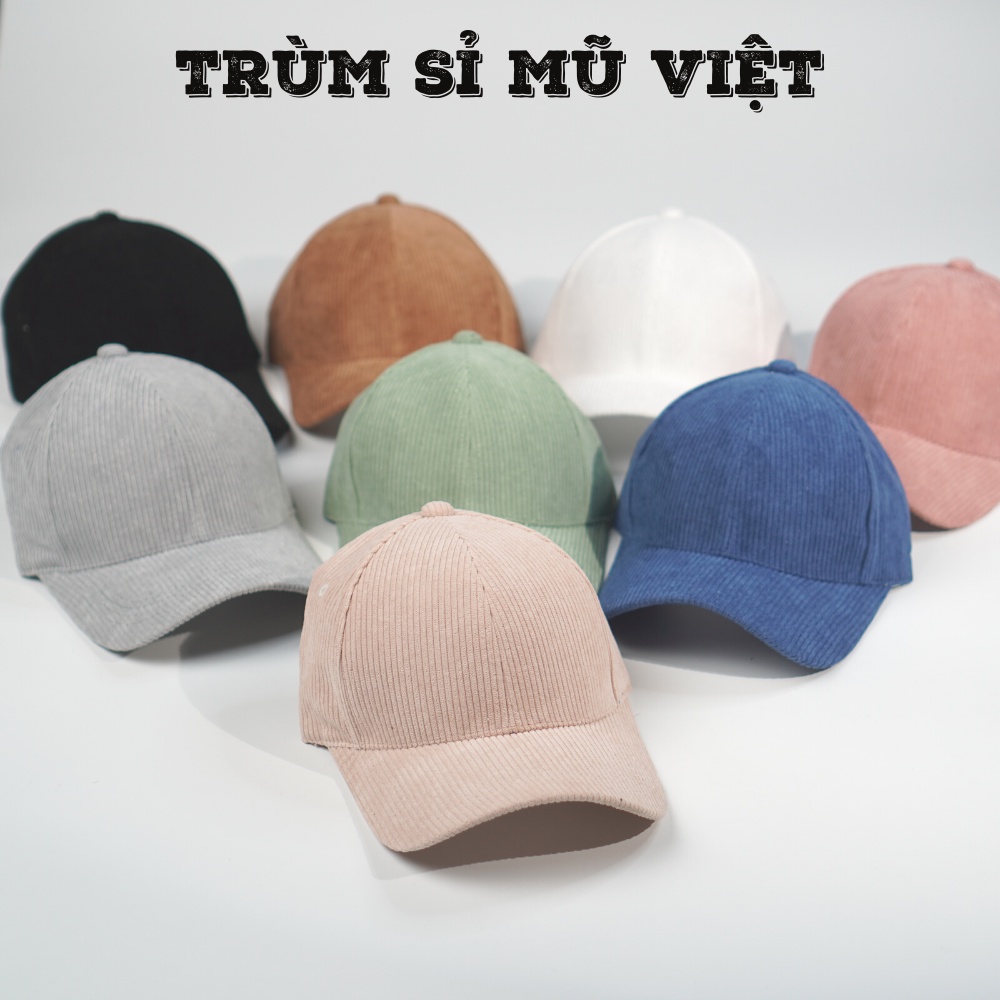 Nón kết ❤️ Mũ lưỡi trai chất nhunh tâm trơn cao cấp form unisex n28