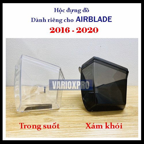 Hộc đựng đồ, rổ hông xe Airblade AB các đời 2016 - 2018, 2019, 2020