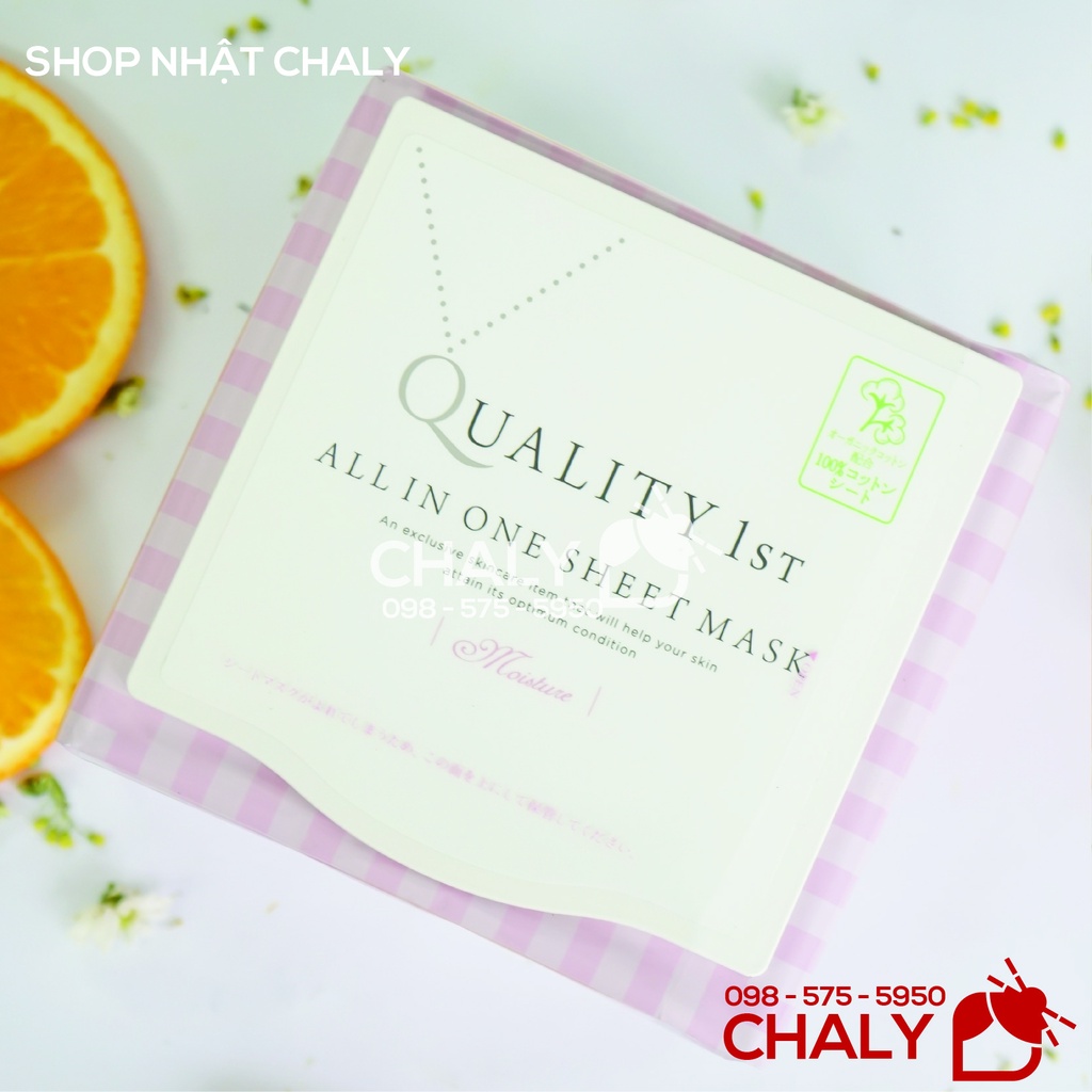 Mặt nạ dưỡng da đa năng Quality 1st All in One Sheet Mask siêu lành tính của Nhật