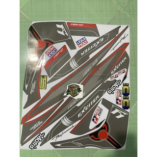 tem exciter 2010 xám đỏ