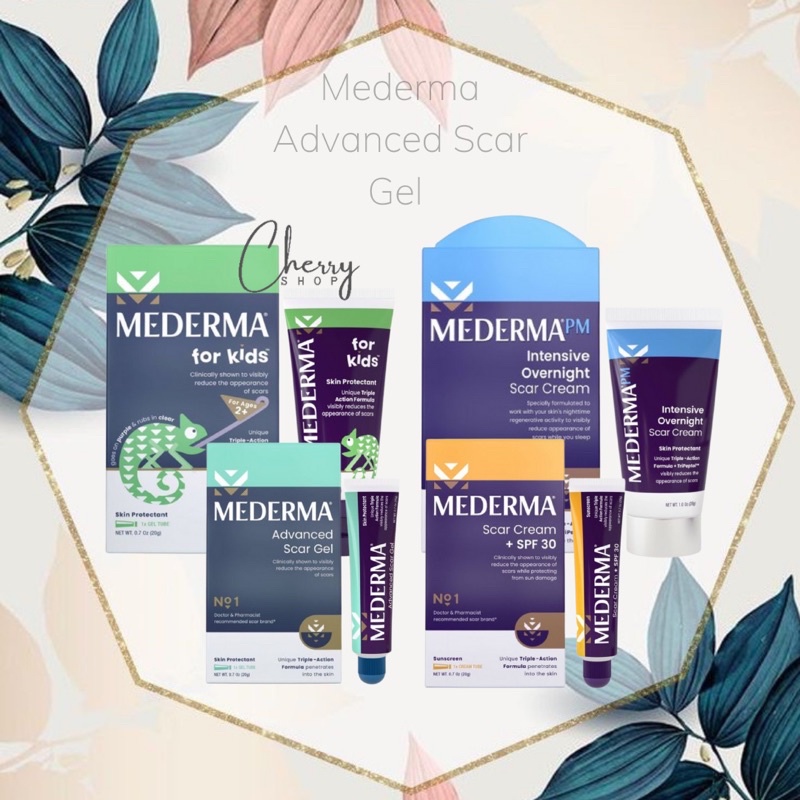 [Hàng Đức/HOT]Kem làm mờ sẹo được bác sĩ khuyên dùng Mederma Advanced Scar Gel (20g)