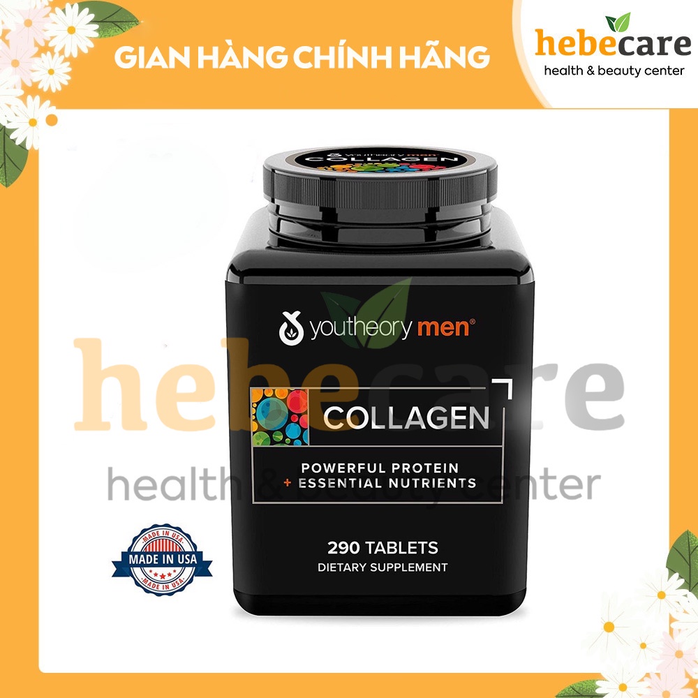 Collagen nam Youtheory Men 290 viên