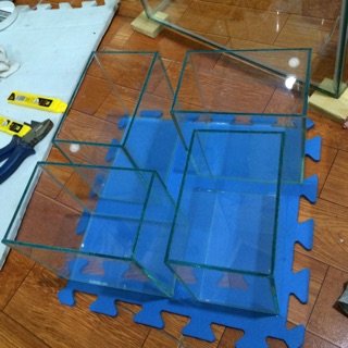 Bể cá mini kích thước dài 15, rộng 10, cao 15 (cm)