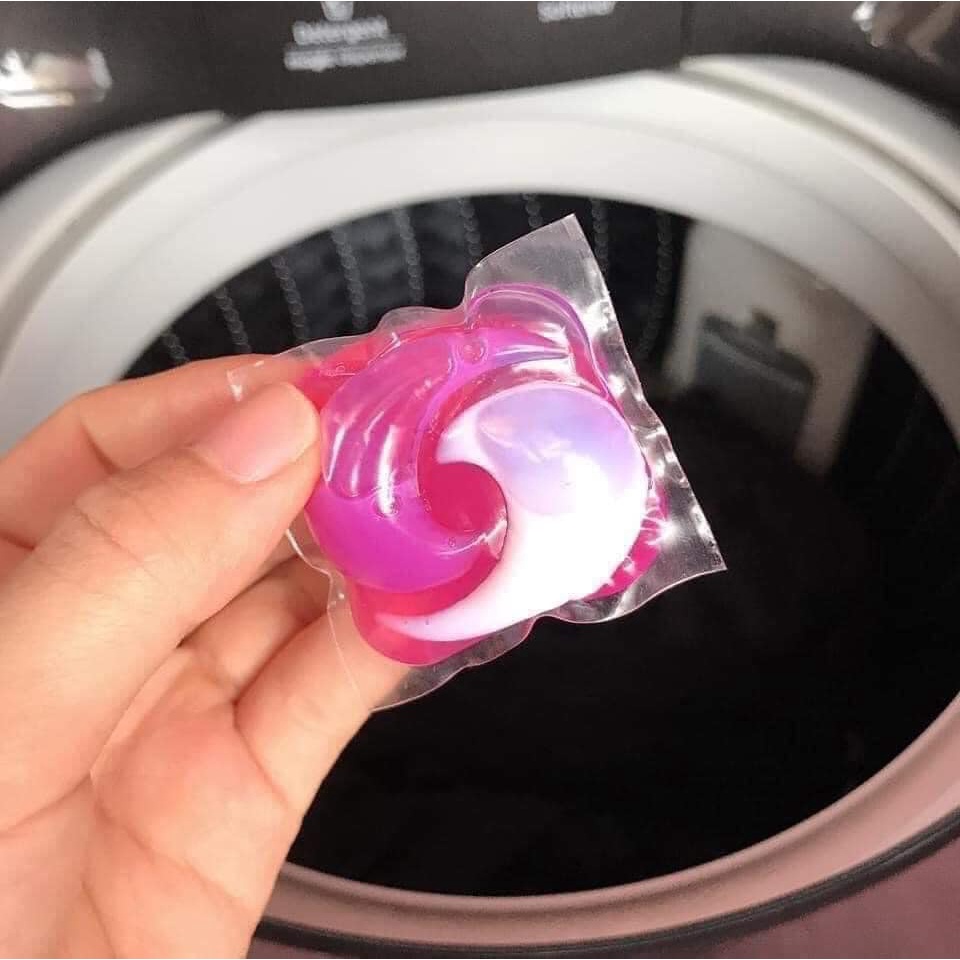 Viên Nước Giặt Xả Thơm Quần Áo Gel 4D Gelball Thả Máy Giặt Nội Địa Nhật Bản 39 Viên - SAKUKO