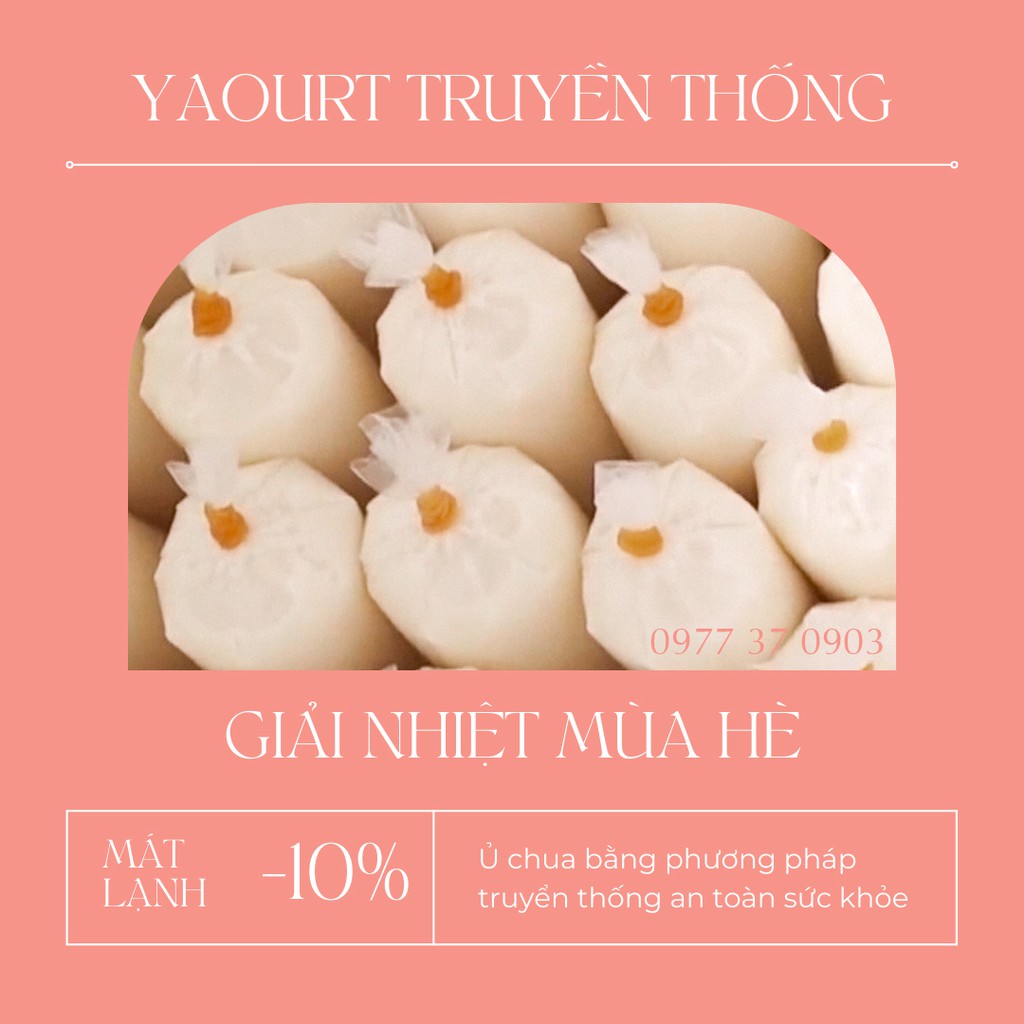 Yaourt (sữa chua bịch) nhà làm - 100% từ sữa bò tươi nguyên chất | WebRaoVat - webraovat.net.vn