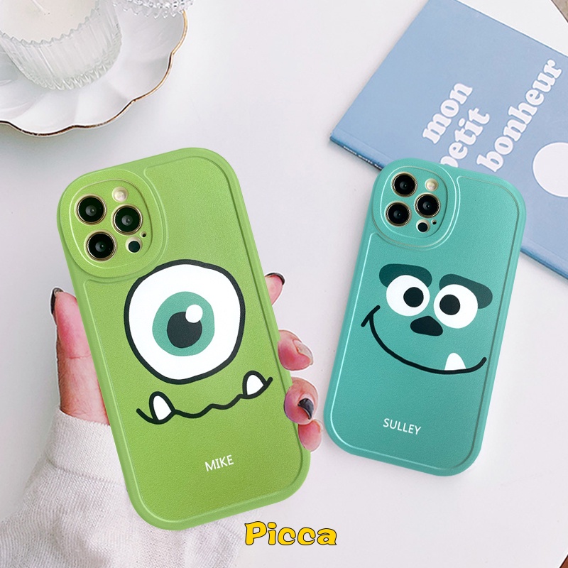 Ốp Điện Thoại TPU Mềm Họa Tiết Quái Vật Hoạt Hình Cho IPhone 11 12 13 Pro MAX XR 6 6S 8 7Plus 8plus XS MAX X SE 2020