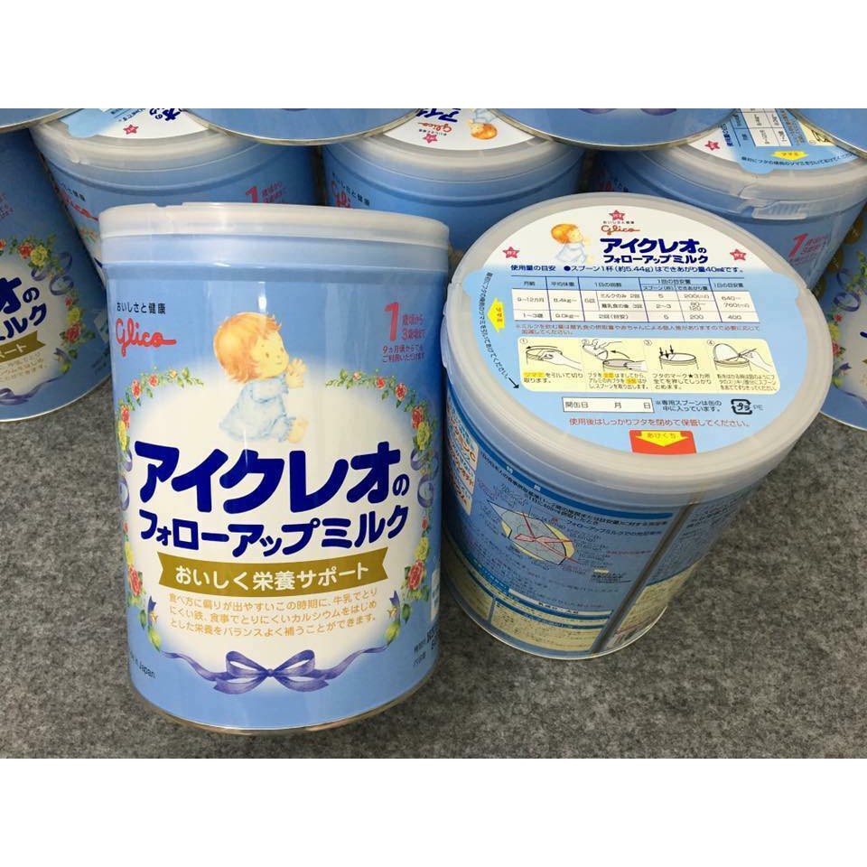 Sữa Glico Số 9 Nhật Bản Cho Trẻ Từ 9 - 36 Tháng