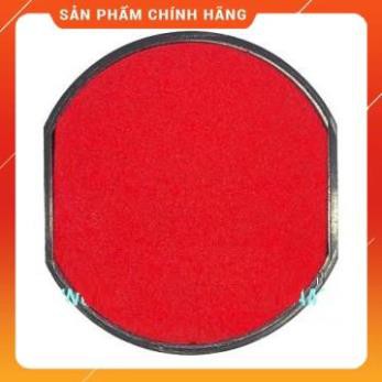 [Sỉ & Lẻ] Khay mực (Tampon) Dấu Tròn Shiny R532 - Màu đỏ