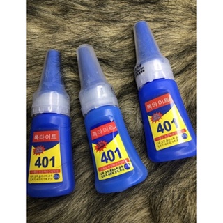 Keo dán 401 siêu bền làm móng.