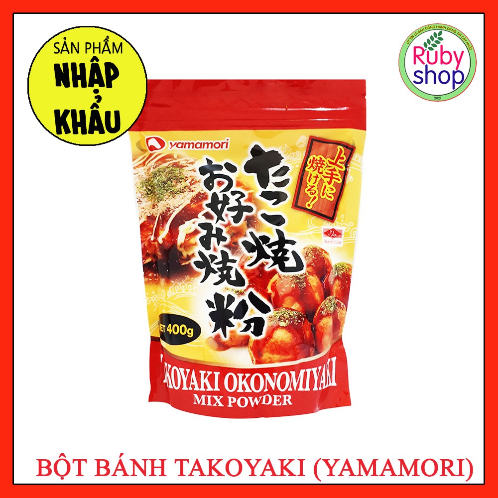 Bột làm bánh Takoyaki Okonomiyaki Mix powder - YAMAMORI