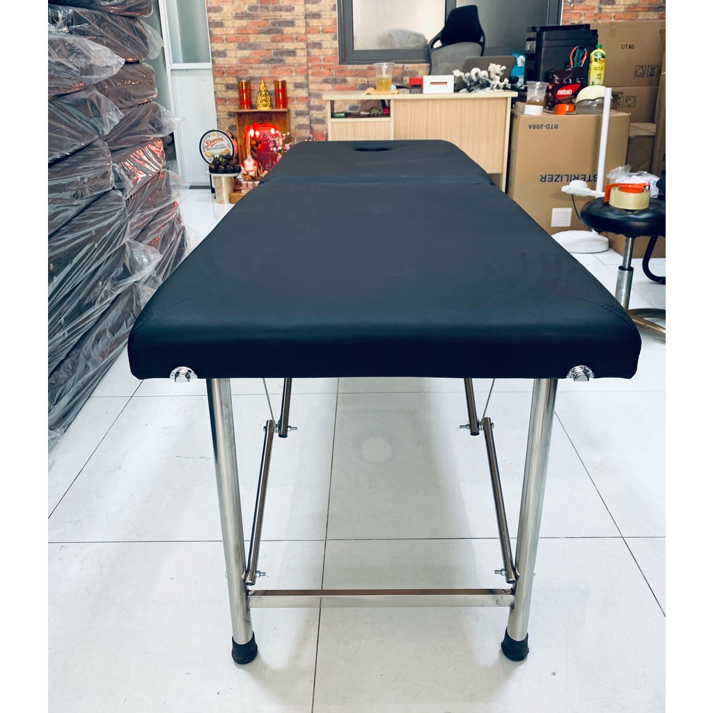 (CHUYÊN SỈ) GIƯỜNG VALI INOX XẾP GỌN SPA, NỐI MI, PHUN XĂM ĐỦ MÀU