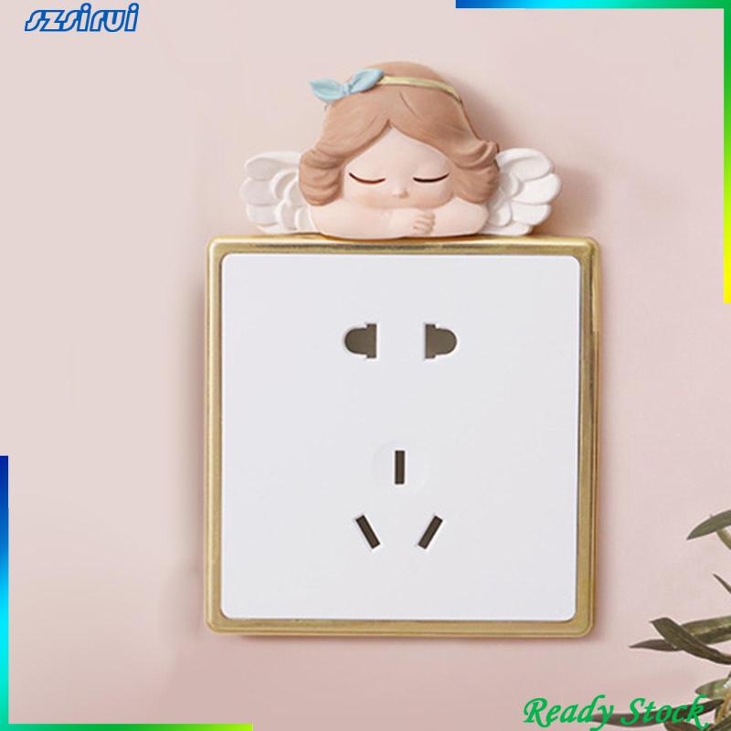 Miếng Dán Công Tắc Bằng Nhựa Resin 3D Trang Trí Phòng Khách / Phòng Ngủ