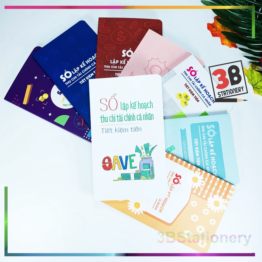 Sổ ghi chi tiêu tiết kiệm, kế hoạch thu chi cá nhân, gia đình, to do list 82 trang, dùng trong 365 ngày.