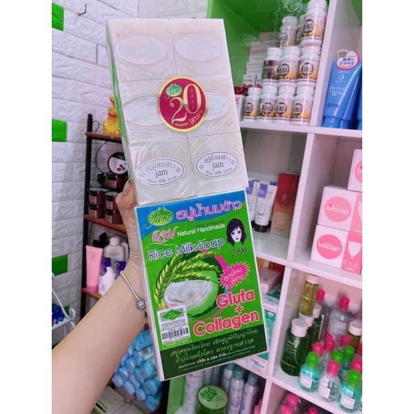 XÀ PHÒNG CÁM GẠO JAM THÁI LAN