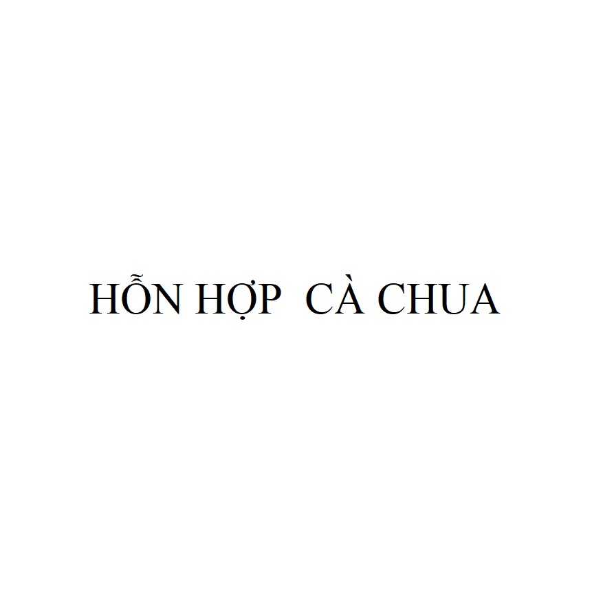 Hỗn hợp cà chua các giống, tách gói riêng mỗi giống 7 hạt