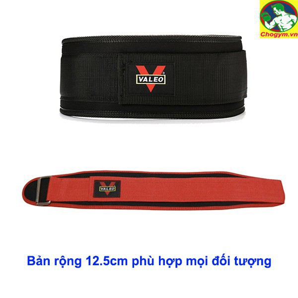 Đai Lưng Mềm Tập GYM Valeo Bản Bé Lifting Belt