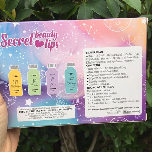 [Ảnh thật] Set 4 Serum T’Ha chính hãng