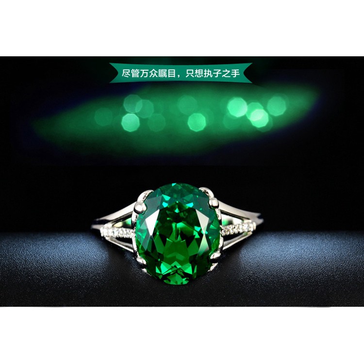 Nhẫn Đeo Tay Kim Loại Khảm Đá Màu Thanh Lịch Cho Nữ