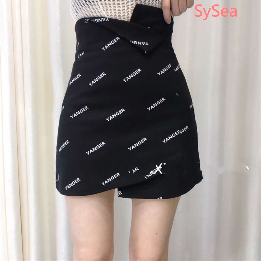 Chân Váy Chữ A Lưng Cao In Chữ Thời Trang Mùa Hè Cho Nữ | BigBuy360 - bigbuy360.vn