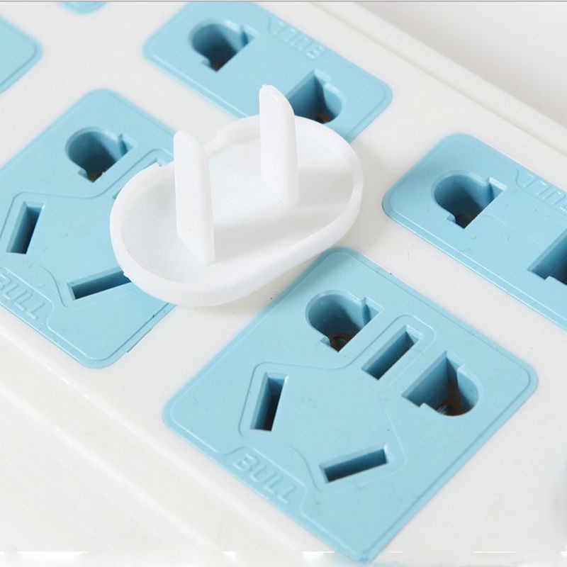 Set 20 Lưới Bọc Ổ Cắm Điện 2 / 3 Lỗ Bảo Vệ An Toàn Cho Bé