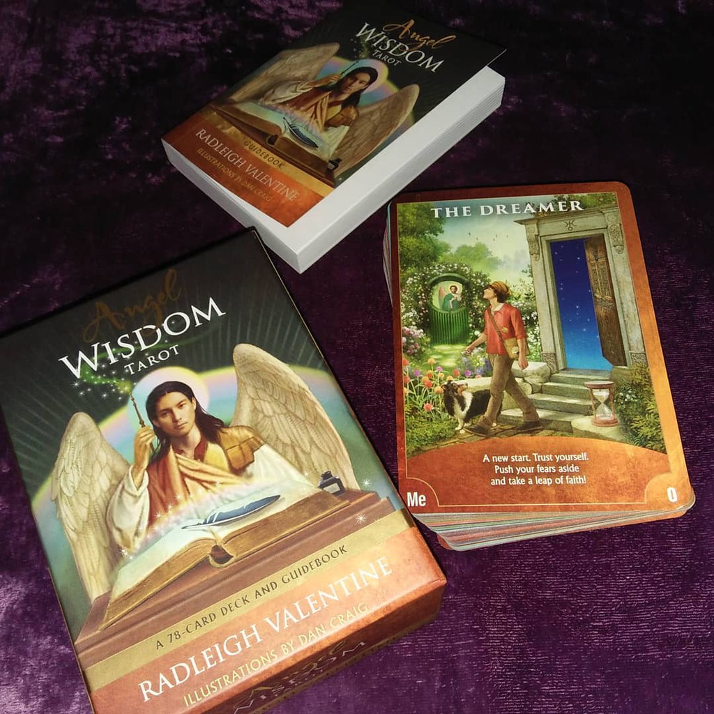 Bộ Bài Angel Wisdom Tarot (Mystic House Tarot Shop) - Bài Gốc Authentic Chính Hãng 100%