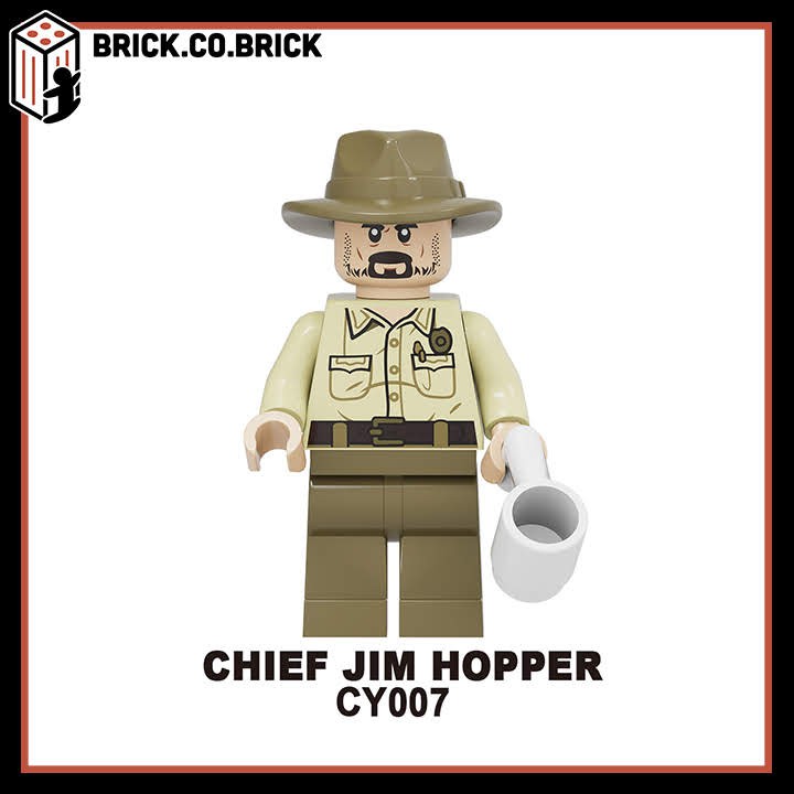 CY1001 - Đồ chơi lắp ráp minifigure nhân vật non lego cậu bé mất tích stranger things - Mô hình sáng tạo cho bé