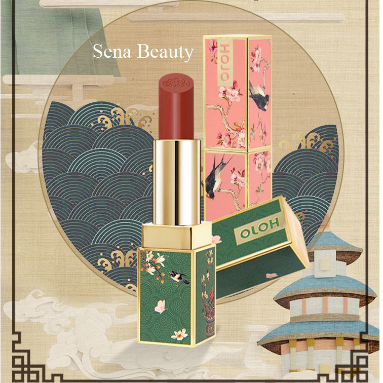 Son Sáp Lì Hojo Hoạ Tiết Cổ Trang Bản Mới | BigBuy360 - bigbuy360.vn