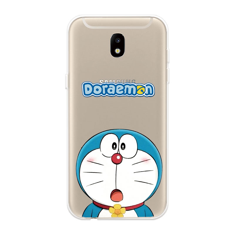 Ốp Lưng Samsung Galaxy J3 Pro J5 Pro J7 Pro 2017 TPU mềm Case Doraemon Two