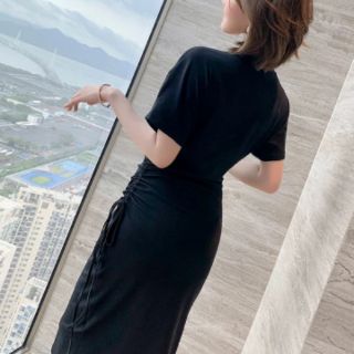 ĐẦM THUN BODY HOA CÚC ĐÁ CAO CẤP