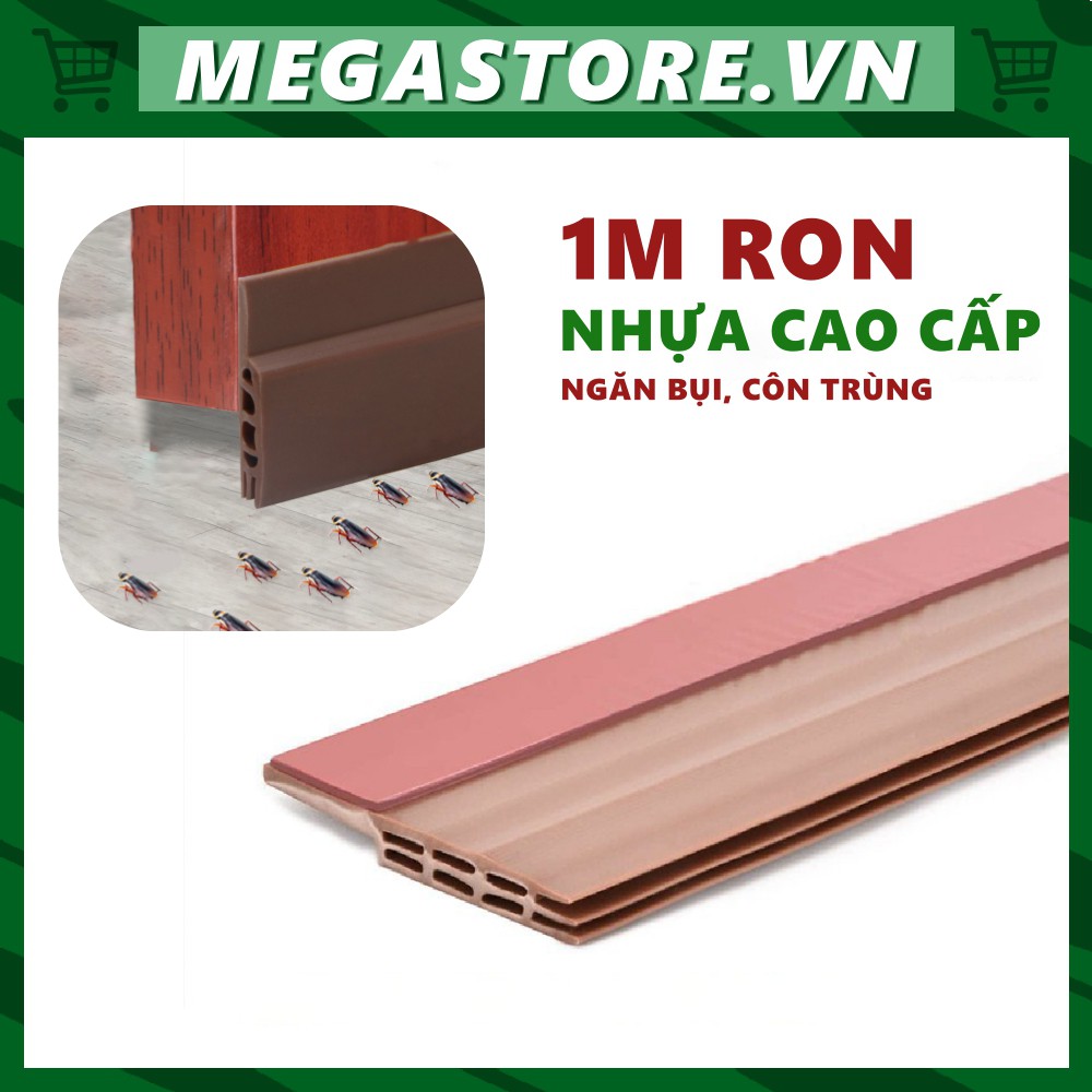 Thanh Dán Chân Cửa Dài 1 Mét, Dày 5MM, Cực Dính Chống Côn Trùng, Khói Bụi, Tiếng Ồn Megastore