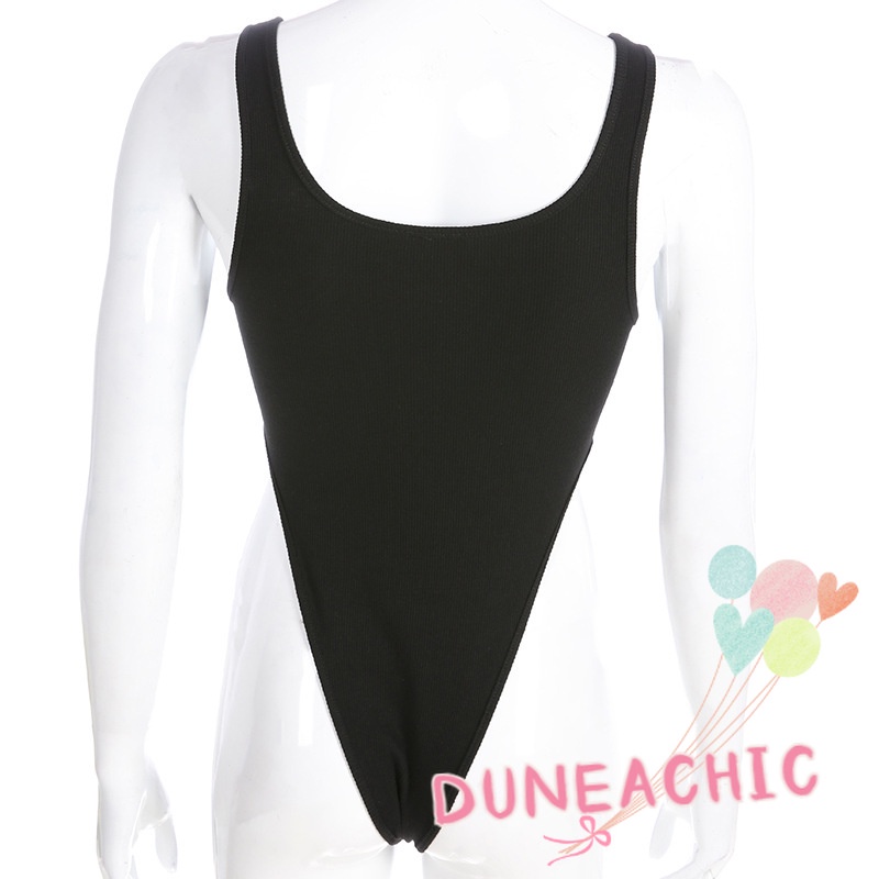 DUNEA Bộ Áo Liền Quần Trễ Vai Quyến Rũ Trẻ Trung Hợp Thời Trang