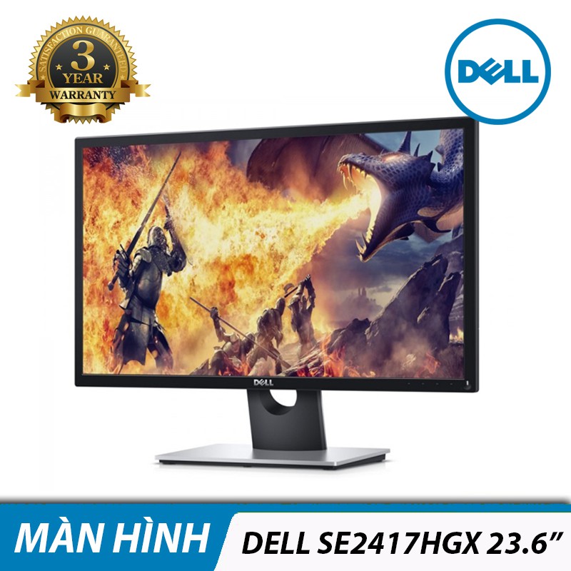 Màn hình máy tính Dell SE2417HGX 23.6 inch FHD Gaming - Hàng Chính Hãng