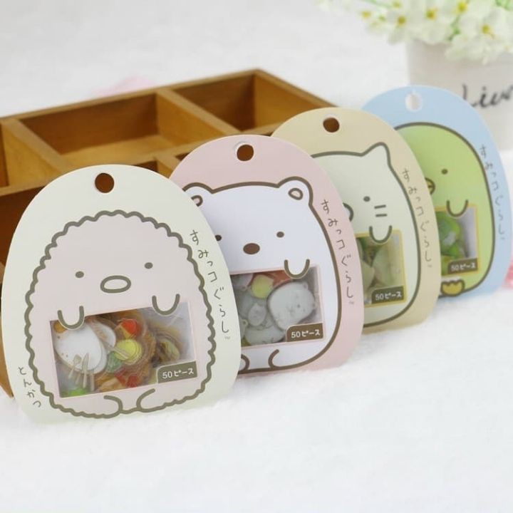 Bộ 50 Miếng Dán Trang Trí Sticker Trang Trí Sticker Molang Phong Cách Hàn Quốc Dễ Thương
